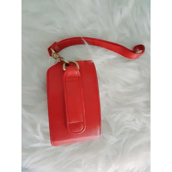 Coach Red Vintage Multi Cell Phone Wristlet - Picture 3 of 11